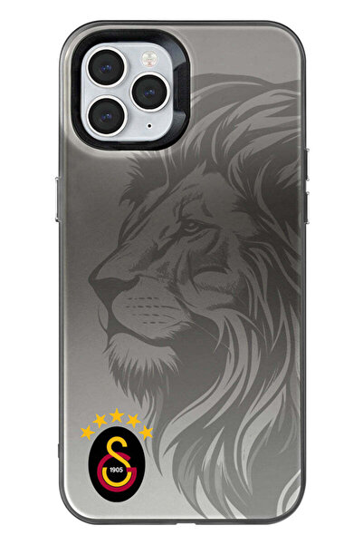 Galatasaray iPhone 11 Pro Max Uyumlu Galatasaray 5 Yıldız Aslan Premium Lisanslı Telefon Kılıfı