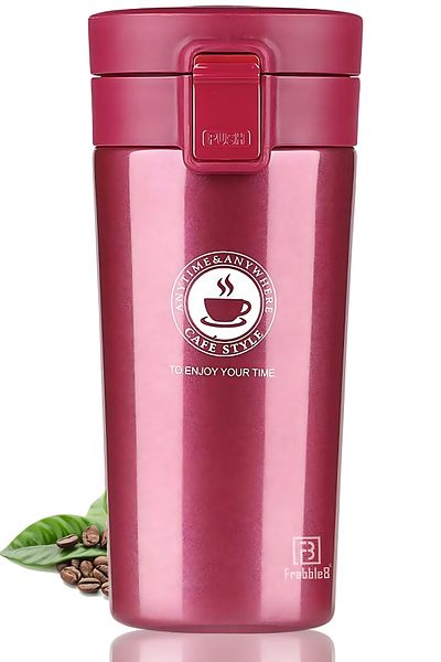 Others Vacuum Insulation Cup with Lid, Stainless Steel, Hot & Cold Coffee, Tea for Travelling 380ml
