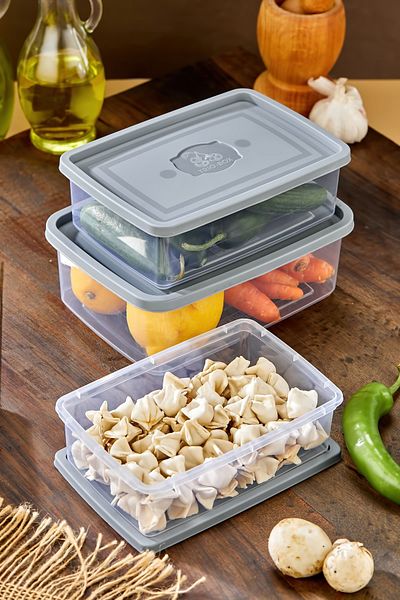 Mek life 3 Round Storage Container