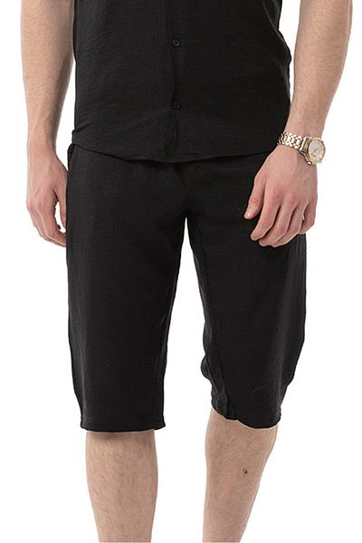 monox Men's Mechanical Linen Knee-Length Capri