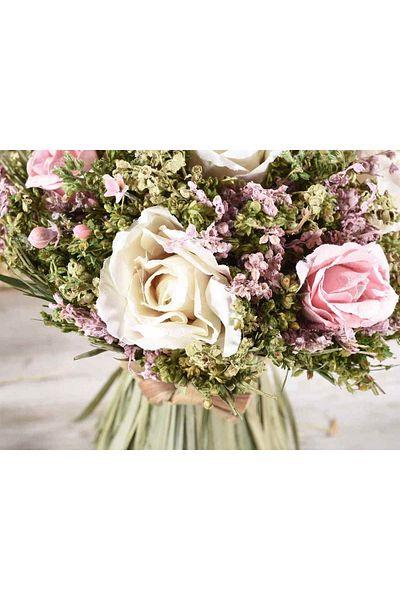 Decorer Set 2 Buchete Flori Artificiale 15x20.5 Cm