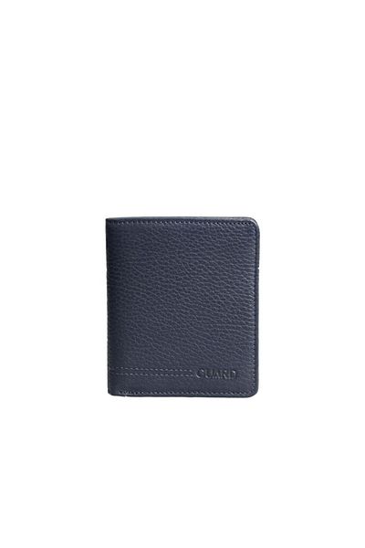 GUARD Ανδρικό πορτοφόλι Dustin Navy Blue Leather - GRD2403XW22559