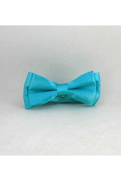 Gaffy Tirkizna dečja leptir mašna veličine Jednobojno od satena - CP-22