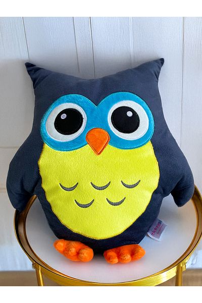 PoppyPlays Soft Owl Plush Pillow – Comfortable Sleep and Beautiful Feeling!