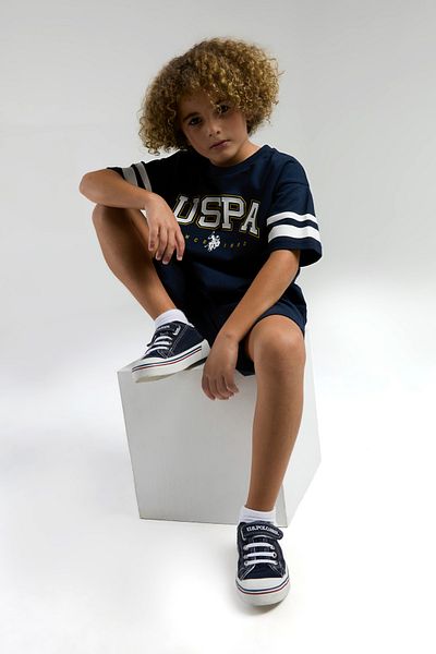 U.S. Polo Assn. U.S. Polo Assn Licensed Sim Navy Boys Bermuda Suit