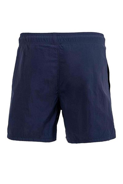 Miami Beach Ανδρικά σορτς μαγιό Navy Nylon - Υδατοαπωθητικό, Μονόχρωμο, Κατάλληλο για Παραλία και Θάλασσα - 540-Navy