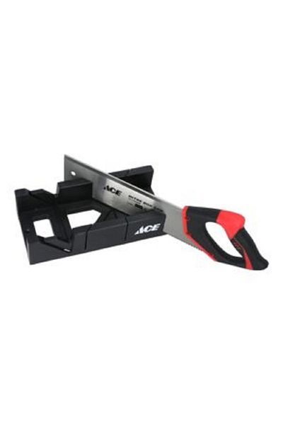 ACE Plastic Mitre Box Black 305 MM