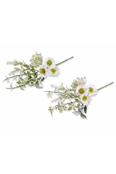 Decorer Set 6 Margarete Artificiale 22 Cm