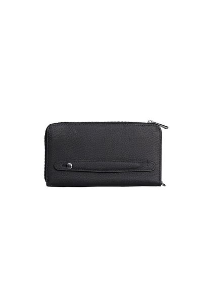 GUARD 100% Leather Multifunctional Wallet and Handbag Matte Black - G3043-Stx
