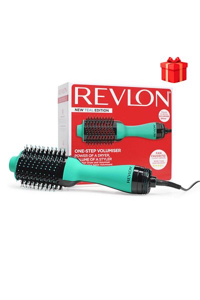 Revlon Fixed electric brush REVLON One-Step Hair Dryer & Volumizer, RVDR5222TE TEAL