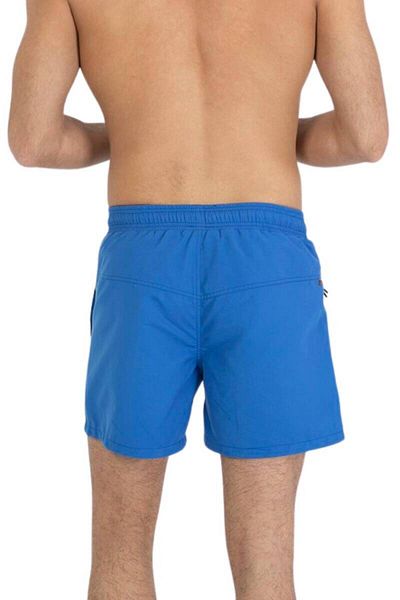 Miami Beach Saks Plus Size Αδιάβροχο μονόχρωμο Basic Ανδρικό Σορτς Μαγιό Παραλίας - 2204-Saks