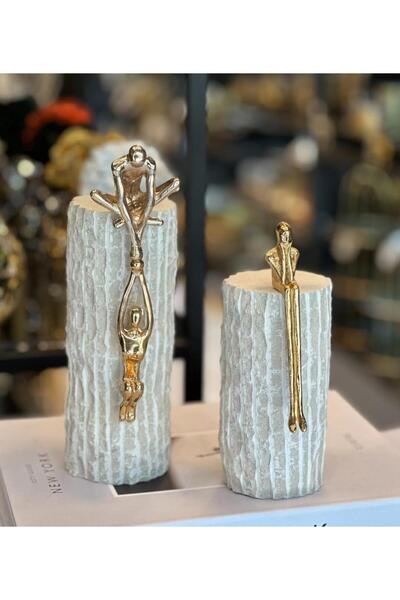 Sümeyra Marble Art Traverten Kaideli Metal Aksesuar