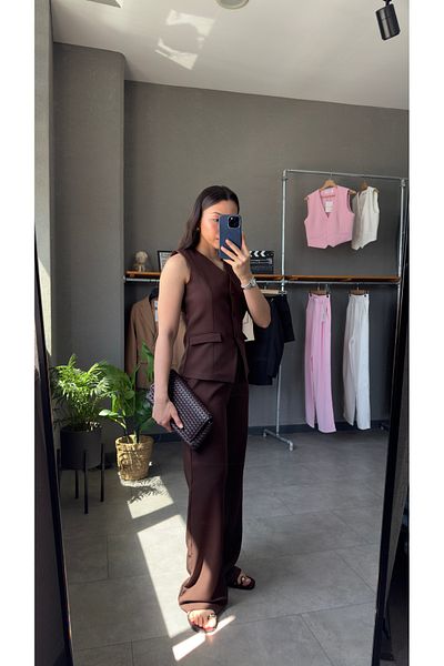 YOUR NAME Women's Vest & Pants Set
