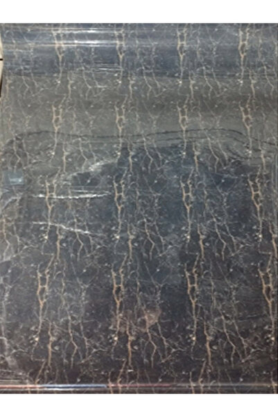 BALBAN TİCARET Protector de masă din PVC gros cu model de marmură gri 80 x 16...