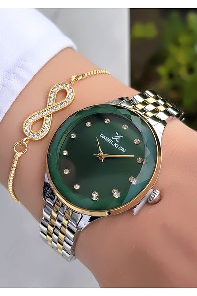 Daniel Klein New Season Original 2 Years Warranty Women's Wristwatch with Bracelet Gift Dk986519