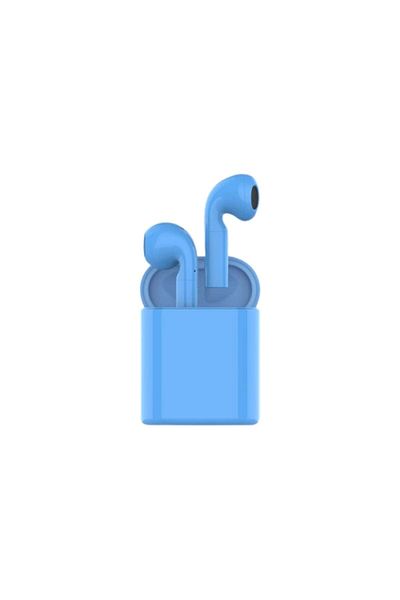 MACVI Casti wireless Macvi® Freepods i18, Bluetooth 5.0, Touch Control, HiFi Sound, albastru