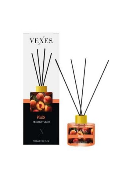 VEXES Room and Office Peach Fragrance by Fiksis - 100ml