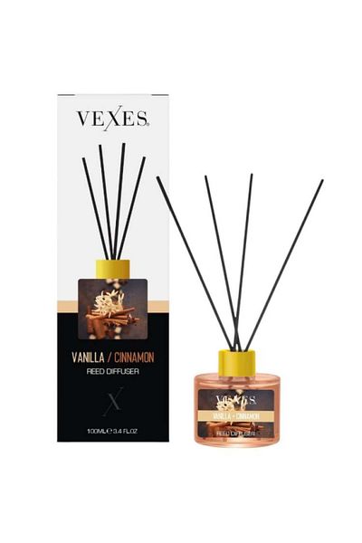 VEXES Room and Office Freshener with Vanilla and Cinnamon by Fixis - 100ml