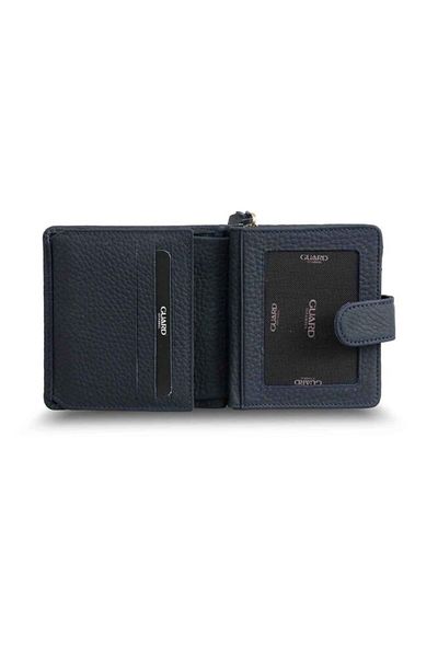 GUARD Navy Blue Multi-Compartment Stylish Leather Wallet - Grd2403Xw22500