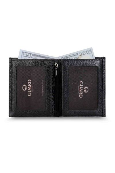 GUARD Goldies Black Leather Men's Wallet - Grd2403Xw22137
