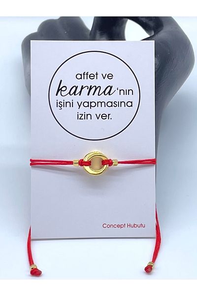 Concept HuBuTU Karma Philosophy Red Fate Rope Anklet