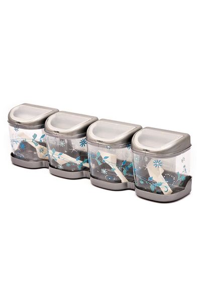 Generic Spice jars with storage shelf