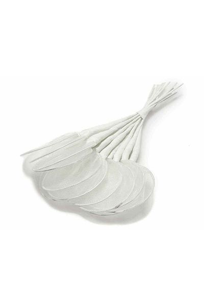 Decorer Set 144 Flori Artificiale Albe 4x12.5 Cm
