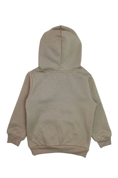 BILL TORNADE Children's Sweatshirt, With Front Pocket, Beige, 14 Years, 164 Cm, East 1977,