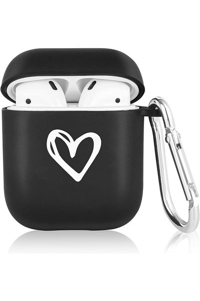 Newseego Protective case for Airpods 1&2 Newseego, TPU/metal, black/white/silver