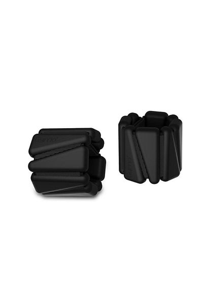 Gymo Ρυθμιζόμενο βάρος καρπού σιλικόνης Pro Series 2x1kg Τρίγωνο Μαύρο