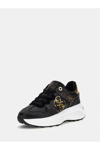 Guess Luckeı női fekete tornacipő Flplucfal12-blkbr