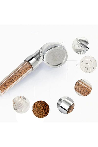 MACVI Cap de Dus Macvi® cu Bile de Cristal pentru Purificarea Ape