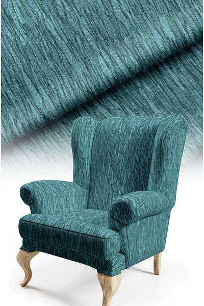 CANİLA Crinkle Patterned Digital Printed Upholstery Sofa Fabric. Solid Upholstery Fabric with Cotton Lining