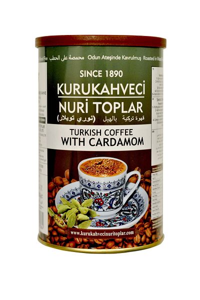 Nuri Toplar Turkish Coffee With Cardamom 250g