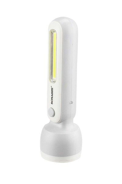 sonashi مصباح يدوي LED قابل لإعادة الشحن
