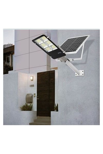 eyemazing Solar Street Light, Ip65, Light Sensor, Emazing, 100 Leds, 80w, Remote, 12–16h, Cold White