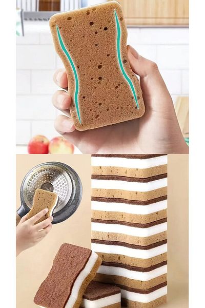 TMO Polyurethane Dish Washing Sponge 5 Pieces
