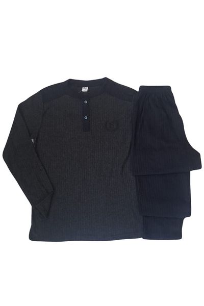 MODA Dad Pajama Set Men's Bottom Top Set Special Soft for Dad