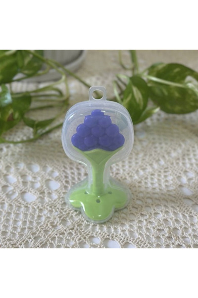 Little Cloud عضاضة الفواكة مع حافظة شكل عنب