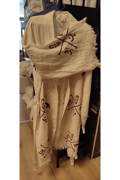 SS HOME CONCEPT Kaftan Muslin Fabric, Muslin Bathrobe, Muslin Kimono