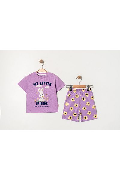 e-çocuk My Little Rabbit 2-Piece Girl's Suit 4857
