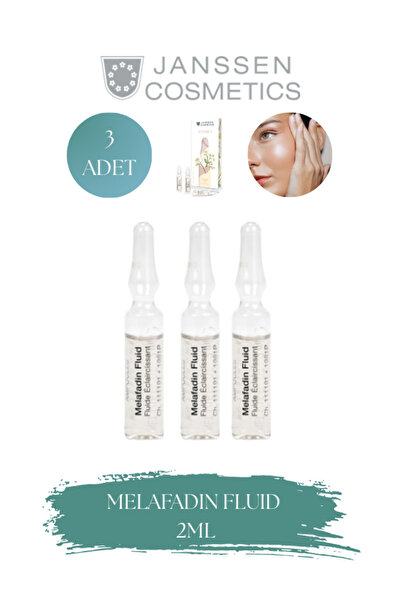 Janssen Cosmetics Melafadin Fluid Ampul - Leke Karşıtı Ampul Serum 2ml 3lü