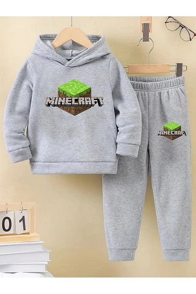 makiteks Χειμερινή φόρμα για κορίτσια 5 6 7 8 9 10 11 12 ετών Minecraf
