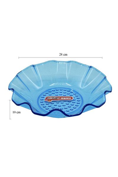 Happy family plastic fruit serving plate