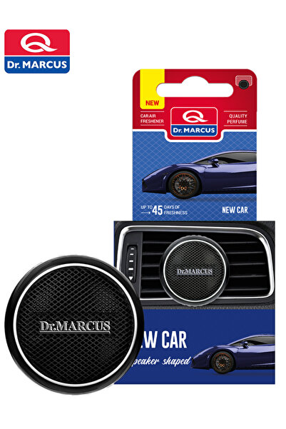dr.marcus معطر جو للسيارة على شكل مكبر صوت، عطر جديد للسيارات من دكتور ماركوس، يدوم طويلاً، بتصميم صغير الحجم