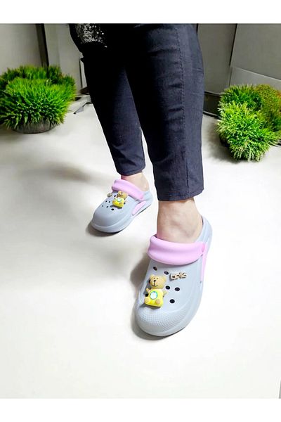 AkınalBella Eva Looping Bear Sticker Hospital, Doctor, Nurse Slippers