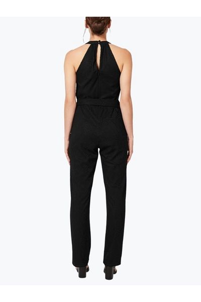 s.Oliver BLACK LABEL Women's Sleeveless Jumpsuit With Straps And Back Closure, Black