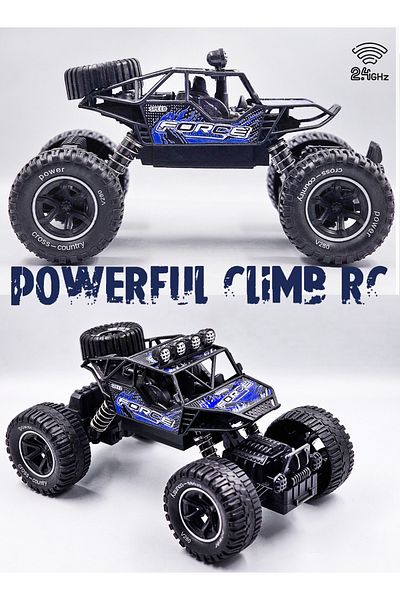 Little Trends 1:16 Scale Remote Control Climbing Car High-Speed Off-Road RC Truck for Kids – 4WD Shock Absorbers