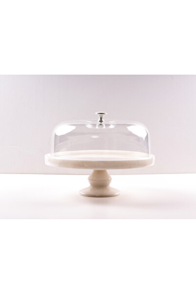 marbelix Elaria 29cm Marble Cake Pastry Presentation - Footed Cake Pastry Sta...