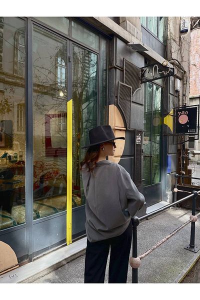 VOLT CLOTHİNG Cămașă modal oversize pentru femei